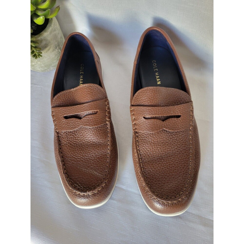 Cole Haan Nantucket Penny Loafer Men’s Size 9.5 Brown Leather C28514